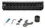 Bravo QRF10556BLK BCMGunfighter AR-15 Quad Rail 10" 6061-T6 Aluminum Black Hard Coat Anodized