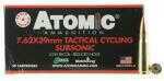 7.62X39mm 220 Grain Hollow Point 50 Rounds Atomic Ammunition