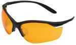 Howard Leight Vapor II Sharp-Shooter Glasses With Orange Lens & Black Frame Md: R01537