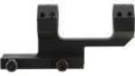 Aim Sports MTCLF117 Cantilever Scope Mount with High 1" Rings 6061-T6 Aluminum Black Anodized