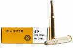 8x57 JRS 196 Grain Soft Point 20 Rounds Sellior & Bellot Ammunition