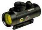 BSA HMRGBD30CP Huntsman 1x 30mm Obj 5 MOA Illuminated Red/Green/Blue Black 3V Lithium