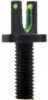 Hiviz AR2008 AR Front Sight for AR15/M4/M16 Fiber Optic Green/Red Black