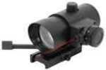 NCStar DLB140R Red Dot w/Laser 1x 40mm Obj 3 MOA Illuminated Black Anodized CR2032 Lithium (3)