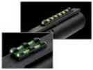 Truglo TG94D Gobble-Dot Universal Dual-Color Shotgun Fiber Optic Green/Red Front/Green Rear Black