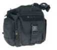 Drago Gear Officer Shoulder Pack 840D Nylon Black 15302Bl