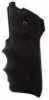 Hogue 82000 Rubber Grip with Finger Grooves Ruger MK II/MK III Black