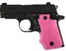 Hogue 38007 Sig Sauer P238 Rubber Grip W/Finger Grooves Pink