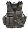 Galati Gear GLV547Bl Deluxe Tactical Vest Husky Size Nylon Black