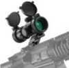 Barska AC12142 Tactical 1X 30mm 3 MOA Red Dot Black