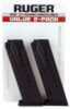 Ruger® 90449 Replacement Magazine 2 Pack SR9/SR9c® 9mm 17rd Black