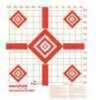 Champion Targets 47388 Redfield Hanging Paper 16" x 16" 5-Diamond Red/White 10 Pack