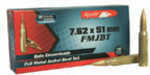 7.62 NATO 150 Grain Full Metal Jacket 20 Rounds Aguila Ammunition