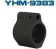 Yankee Hill 9383 Gas Block Low Profile Set Screw .75" Bore Diameter Steel Black