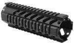 Aim Sports MT060 AR Carbine Length Quad Rail AR-15/M4 Black Hardcoat Anodized Aluminum 7.00"