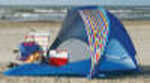 Tex Sport Caribe Cabana 100" X 60" X 52" - Polyethylene Coated Taffeta With Silver Coating For Uv Protection & Coolness