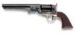 Taylor/Pietta 1851 Navy Checkered Grip Steel .44 Caliber 7.5" Barrel Black Powder Revolver