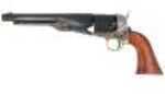 Taylor 1860 Army .44 Caliber Revolver Steel Engraved White Frame Blued 8" Barrel and Cylinder