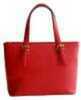 Concealed Carrie Smooth Red Leather Tote