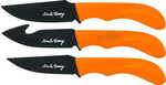 Uncle Henry Knife 3 Set Orange/black Blades Promoq3