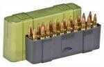 Link to Durable, hard plastic case stores up to 20 rounds of ammo with dependable slip-overdesign with deep individual slots.