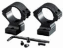 Browning 12338 Integrated Scope Mount System 2-Piece Base/Low 1" Rings Aluminum Black Matte T-Bolt