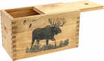 Sheffield Standard Pine Craft Box Moose Made In USA