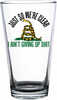 2 Monkey Pint Glass So We Are Clear Logo