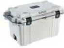 Pelican 70 Quart Elite Cooler in White and Gray