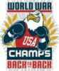 Open Road BRANDS Die Cut EMB Tin Sign World War CHAMPS B2B