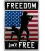 Open Road Brands Emb Tin Sign Freedom Isnt 10"x14"