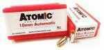 10mm 180 Grain Hollow Point 50 Rounds Atomic Ammunition