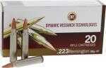 223 Rem 55 Grain Fragmenting Hollow Point 20 Rounds Dynamic Research Ammunition 223 Remington