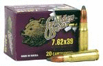 7.62X39mm 125 Grain Soft Point 500 Rounds BEAR Ammunition