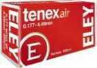 ELEY Tenex Air Pellets .177 4.49MM 8.2 GRAINS 450-Pack