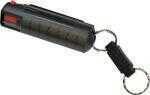 PSP Pepper Spray W/ Black Hard Case W/Qr Key Ring 1/2 Oz.