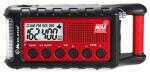 Midland Emergency Crank Radio Am/Fm Noaa W/Flashlight Red