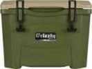 Grizzly COOLERS G15 OD Green/Tan 15 Quart