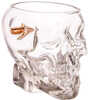 2 Monkey Skull Whiskey Glass With A .308 Bullet Blown In