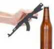 2 Monkey AK47 Bottle Opener Made From 1/8" Steel Black