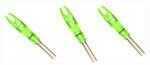 LUMENOK Lighted NOCK Signature Series Green 3Pk