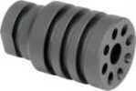 Midwest Industries MIPBD AR-15 223 Rem/5.56 NATO Blast Diverter 1/2"-28 tpi Black Phosphate Steel