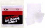 Kleen-Bore P204 Super Shooter Cleaning Patches Cotton 25 Pack 3" Square 12-16Ga