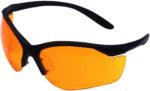 Howard LEIGHT Vapor II EYEWEAR Black Frame Orange Lens