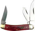 ABKT Roper Red Bone Sow Belly Stockman 3 BLADES Carbon STL