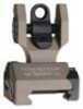 Troy BattleSight Sight Picatinny Flat Dark Earth Folding Rear SSIG-FBS-R0FT-00