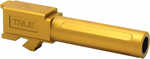 True Precision for Glock 19 Barrel Non-Threaded Gold Tin