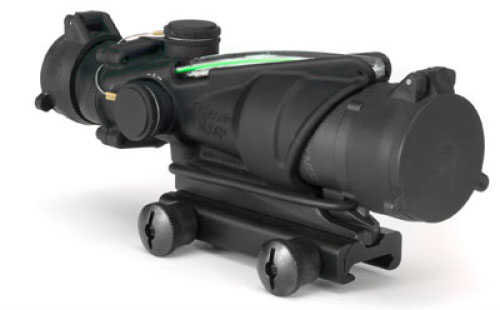 Trijicon 100229 ACOG 4x 32mm Obj 36.8 ft @ 100 yds FOV Black Matte Finish Illuminated Chevron