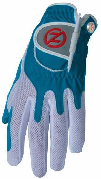 Zero Friction Performance Women's Golf Glove Left Hand Blue