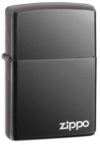 Pocket Lighter - Black Ice With Zippo Logo Lifetime Guarantee Excellent Craftsmanship Windproof Design Unfilled
